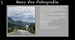 Desktop Screenshot of hansvosfotografie.nl